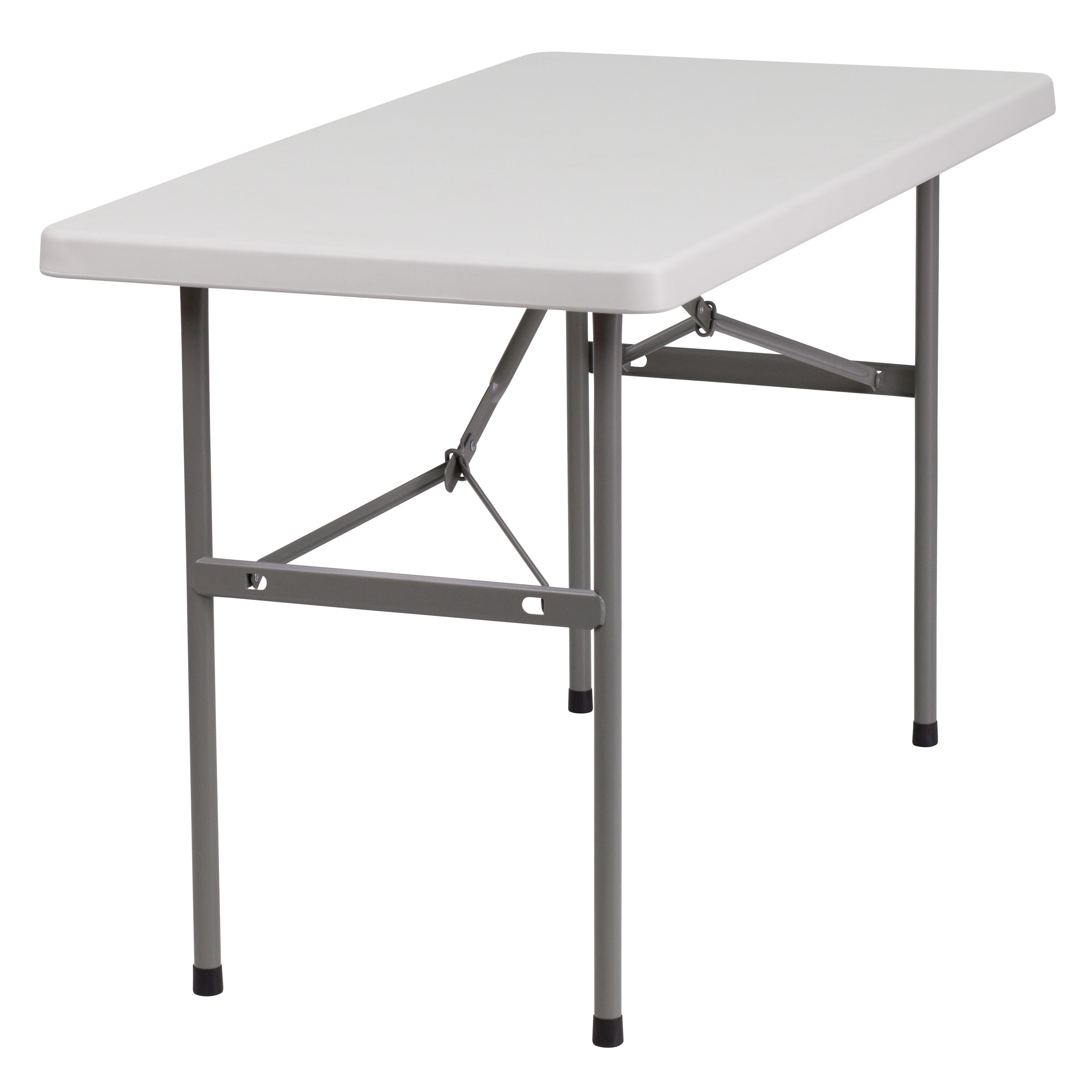 FLASH RB-2448-GG 122cm Rectangular Plastic Folding Table