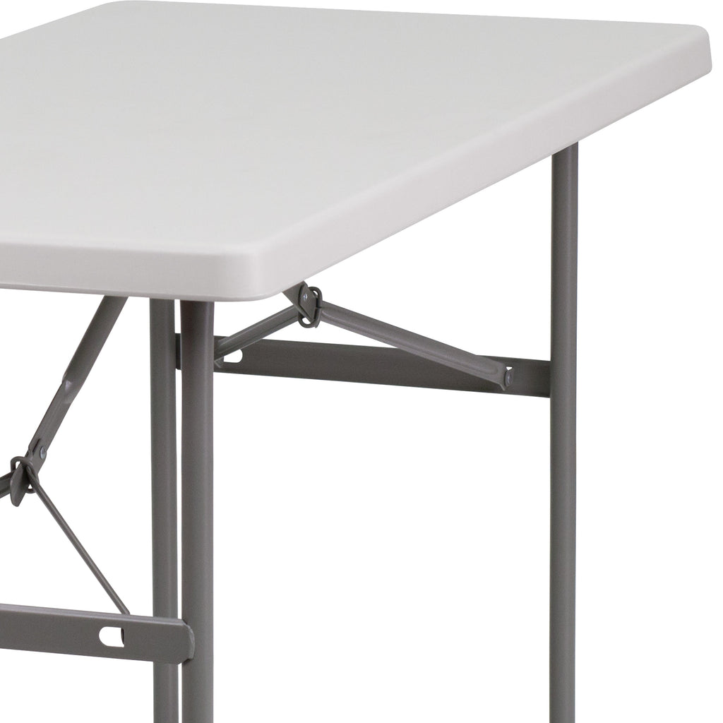 FLASH RB-2448-GG 122cm Rectangular Plastic Folding Table