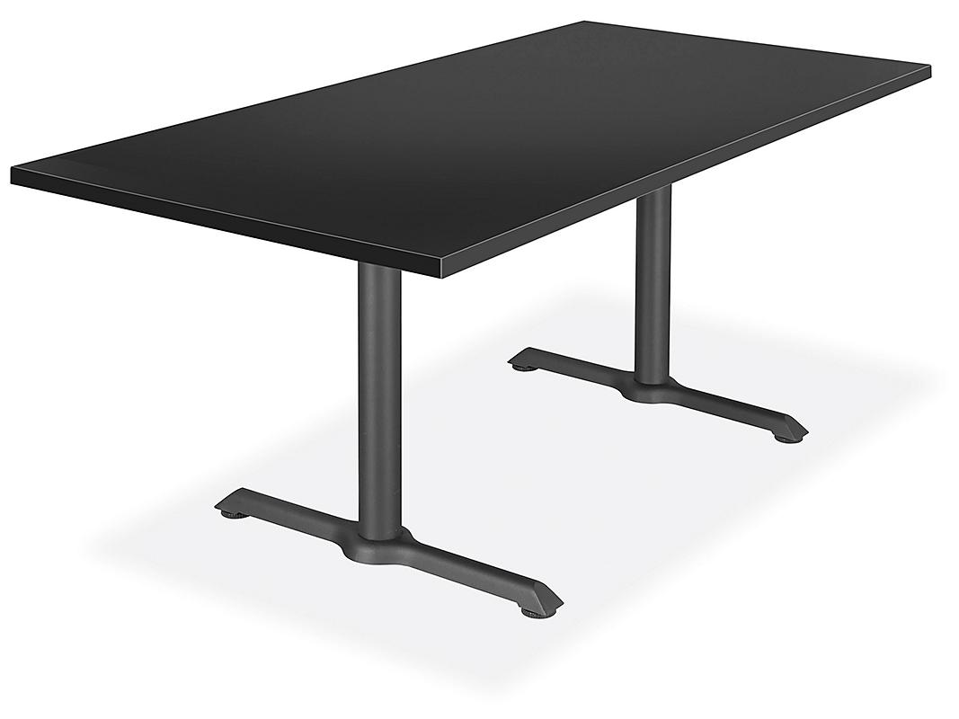Uline Classic Café Table Laminate Steel 182.9 x 91.4cm
